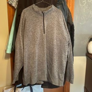 Long sleeve zip up sweater. Nike 3xl